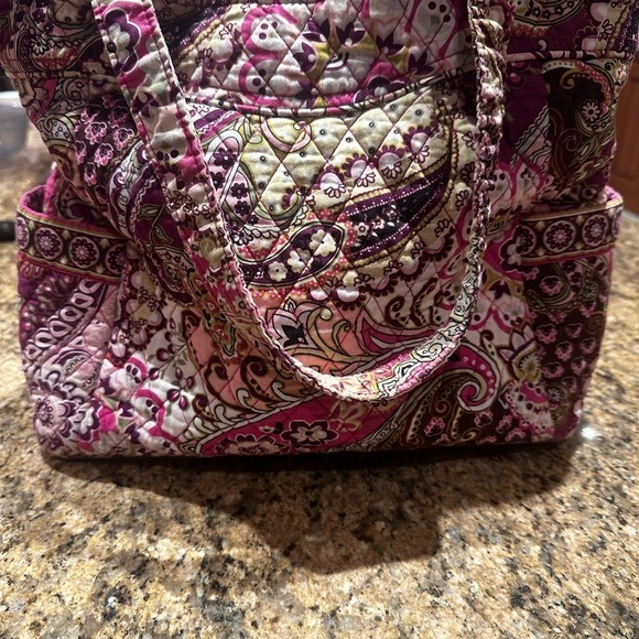 Vera Bradley Vibrant Paisley Tote Bag - Picture 3 of 5